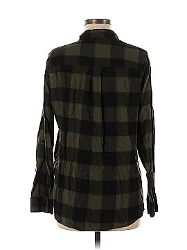 Express Outlet Long Sleeve Button-Down Shirt (view 2)