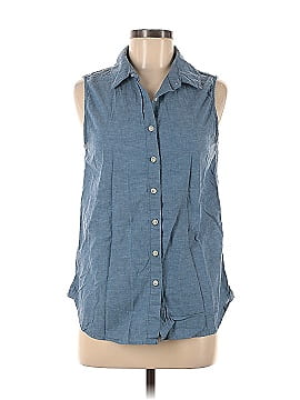 TRADLANDS Sleeveless Button-Down Shirt (view 1)