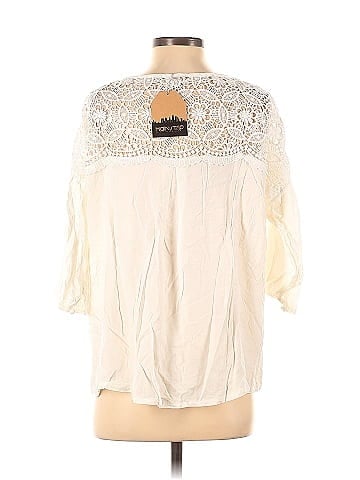 Main Strip 3/4 Sleeve Blouse (view 2)