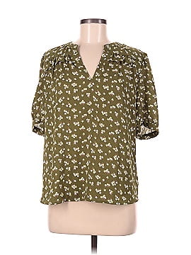 Ann Taylor Factory Short Sleeve Blouse (view 1)