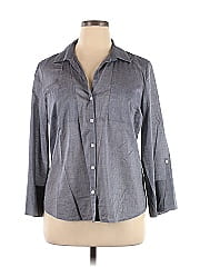 Ann Taylor Factory 3/4 Sleeve Button Down Shirt