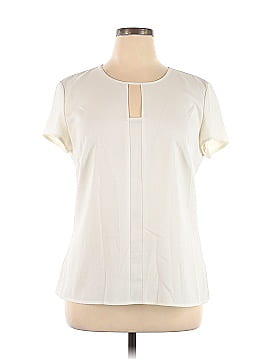 Ann Taylor Short Sleeve Blouse (view 1)