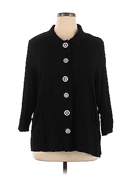 Lulu-B 3/4 Sleeve Button-Down Shirt (view 1)