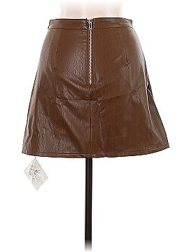 J.ING Faux Leather Skirt (view 2)