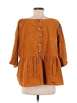 Maeve by Anthropologie 3/4 Sleeve Blouse (view 2)