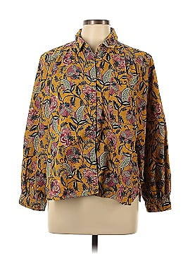 Pilcro by Anthropologie Long Sleeve Button-Down Shirt (view 1)