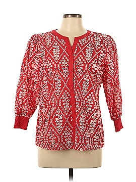 CAbi 3/4 Sleeve Blouse (view 1)