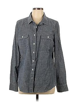 J.Crew Factory Store Long Sleeve Button-Down Shirt (view 1)