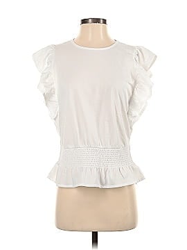 Ann Taylor Short Sleeve Blouse (view 1)