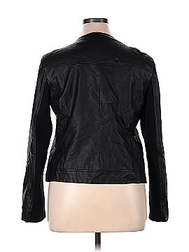 Apt. 9 Faux Leather Jacket (view 2)