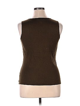 Lauren by Ralph Lauren Sleeveless Silk Top (view 2)