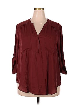 Torrid 3/4 Sleeve Blouse (view 1)