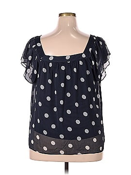 LC Lauren Conrad Short Sleeve Blouse (view 2)