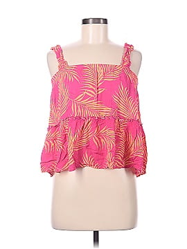 Pink Lily Sleeveless Blouse (view 1)