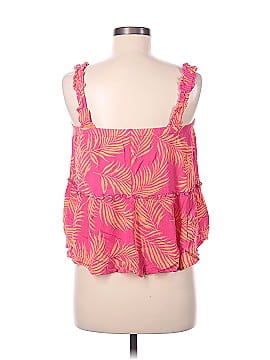 Pink Lily Sleeveless Blouse (view 2)