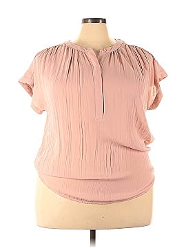 Simply Vera Vera Wang Short Sleeve Blouse (view 1)