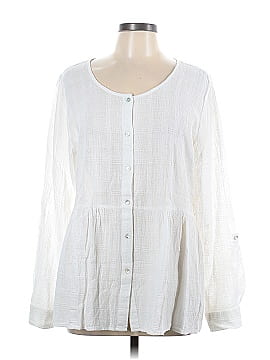 Sigrid Olsen Long Sleeve Blouse (view 1)