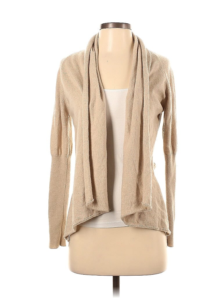 Pre-owned Assorted Brands Cardigan Sweater In Brown