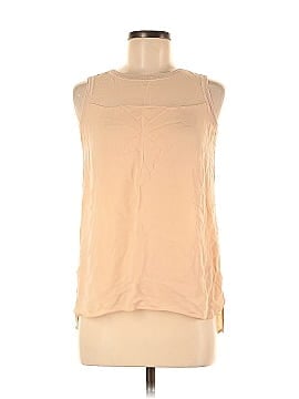 Vince. Sleeveless Silk Top (view 1)