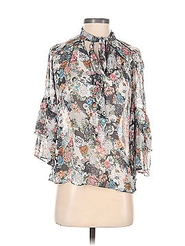 LC Lauren Conrad 3/4 Sleeve Blouse (view 1)