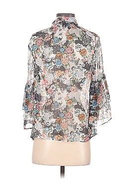 LC Lauren Conrad 3/4 Sleeve Blouse (view 2)