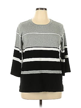 Liz Claiborne 3/4 Sleeve T-Shirt (view 1)