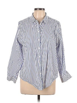 AYR 3/4 Sleeve Button-Down Shirt (view 1)