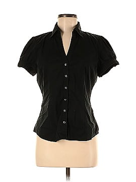 Express Design Studio Short Sleeve Blouse (view 1)