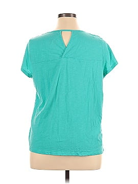 Terra & Sky Short Sleeve Blouse (view 2)