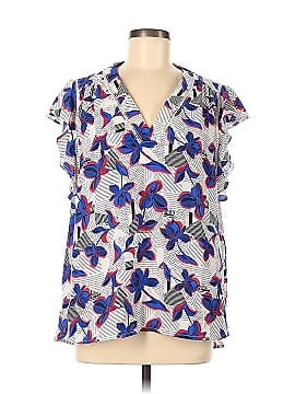 Halogen Short Sleeve Blouse (view 1)