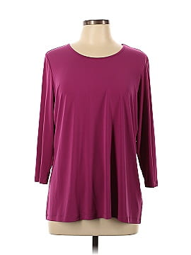 Susan Graver 3/4 Sleeve T-Shirt (view 1)