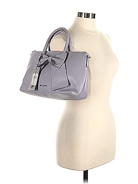 Karl Lagerfeld Paris Leather Satchel (view 2)