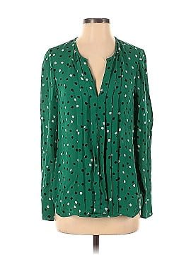 J.Crew Long Sleeve Silk Top (view 1)