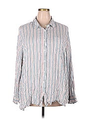 Terra & Sky Long Sleeve Button Down Shirt