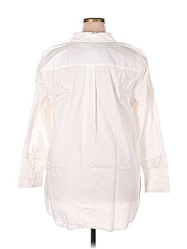 Lane Bryant 3/4 Sleeve Button-Down Shirt (view 2)