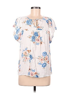 Ann Taylor LOFT Short Sleeve Blouse (view 1)