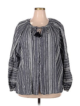 Lane Bryant Long Sleeve Blouse (view 1)