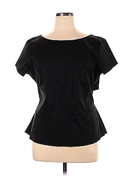 Ann Taylor Short Sleeve Blouse (view 1)