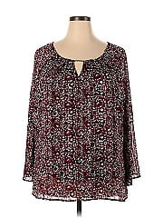 Roz & Ali 3/4 Sleeve Blouse