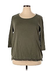 Karen Scott 3/4 Sleeve Top