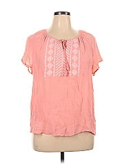 Cj Banks Short Sleeve Blouse