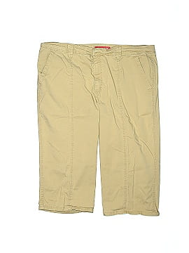 Gloria Vanderbilt Khaki Shorts (view 1)