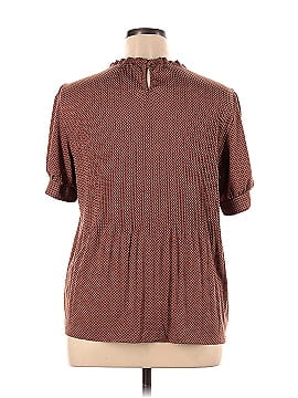 Adrianna Papell Short Sleeve Blouse (view 2)