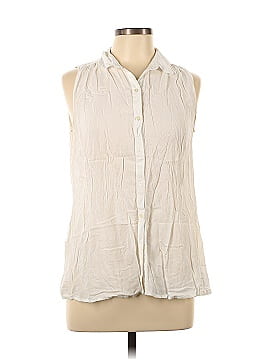 Gap Sleeveless Button-Down Shirt (view 1)