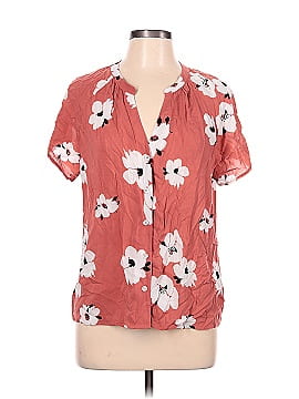 Just Fab Short Sleeve Blouse (view 1)