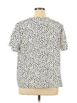 Shein Curve Short Sleeve Blouse (view 2)