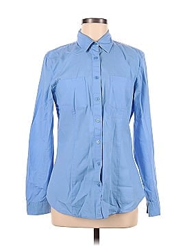 Ann Taylor LOFT Long Sleeve Button-Down Shirt (view 1)