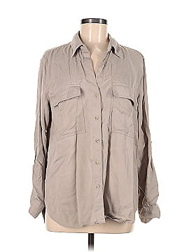 The Group by Babaton Long Sleeve Button-Down Shirt (view 1)