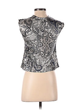 India Boutique Sleeveless Silk Top (view 2)