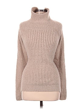 BEIGE BOTANY Turtleneck Sweater (view 1)